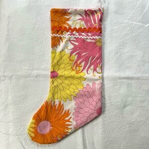Hand Sewn Vintage Inspired Christmas Stocking